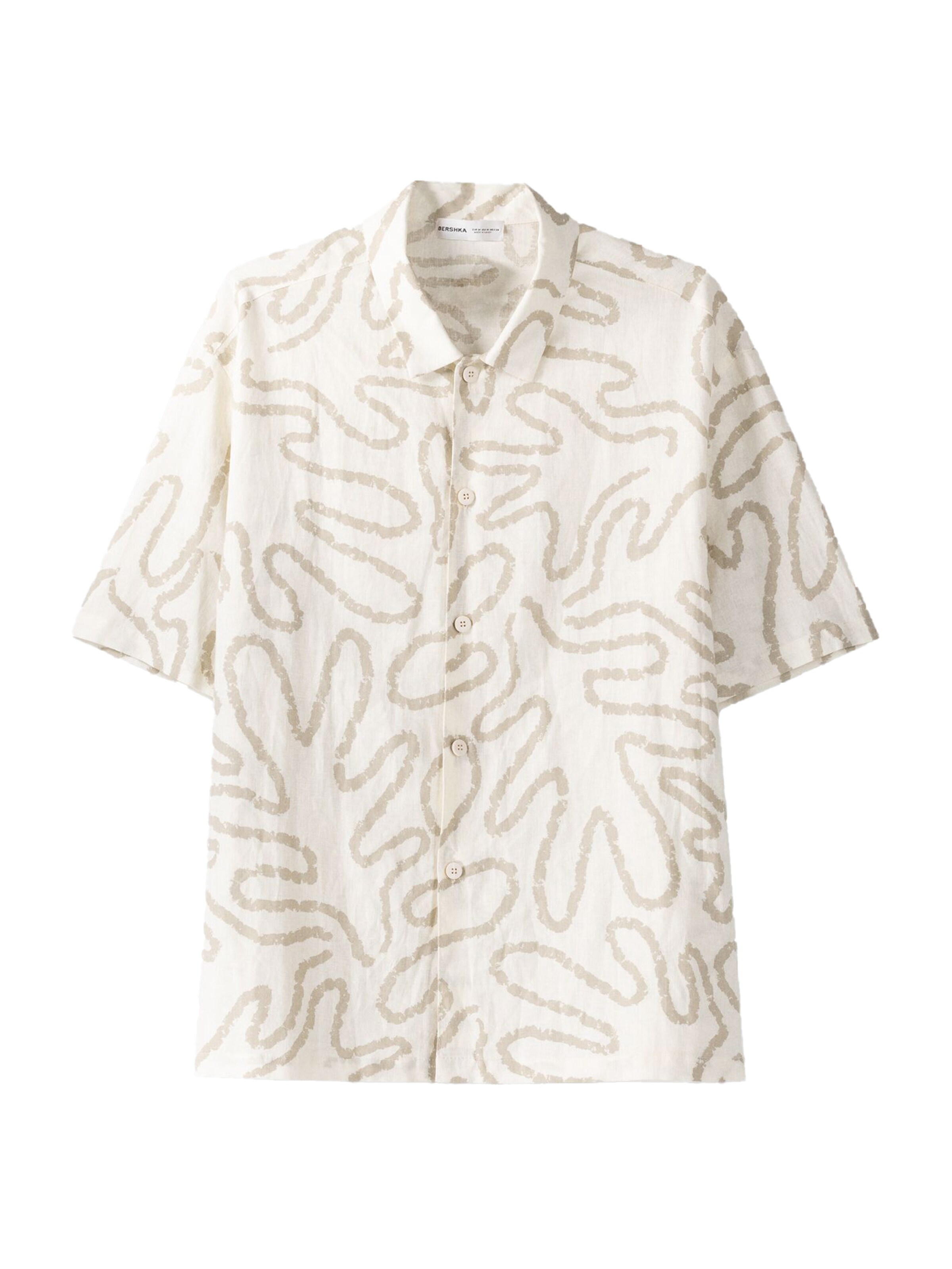 Bershka Comfort fit Ing - bézs: elől