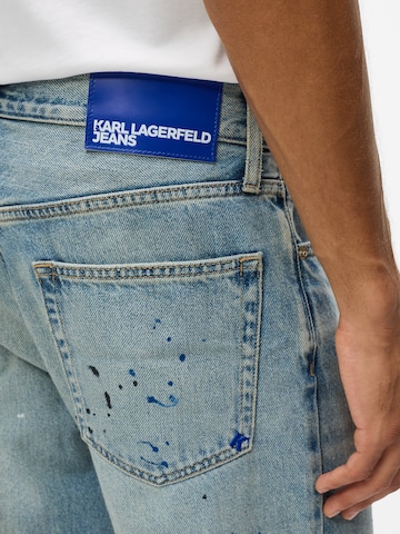 KARL LAGERFELD JEANS Tapered Farmer - kék