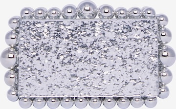 KRZY - Clutches em prata: frente