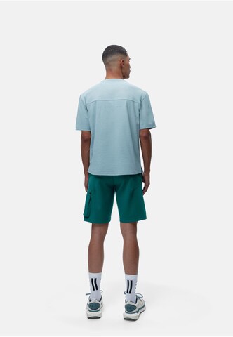 T-Shirt fonctionnel 'Suez' Born Living Yoga en bleu