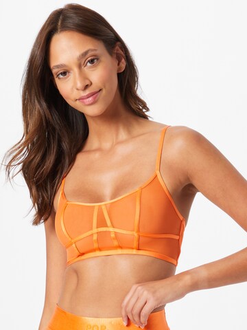 Hunkemöller - Soutien Bustier Soutien em laranja: frente