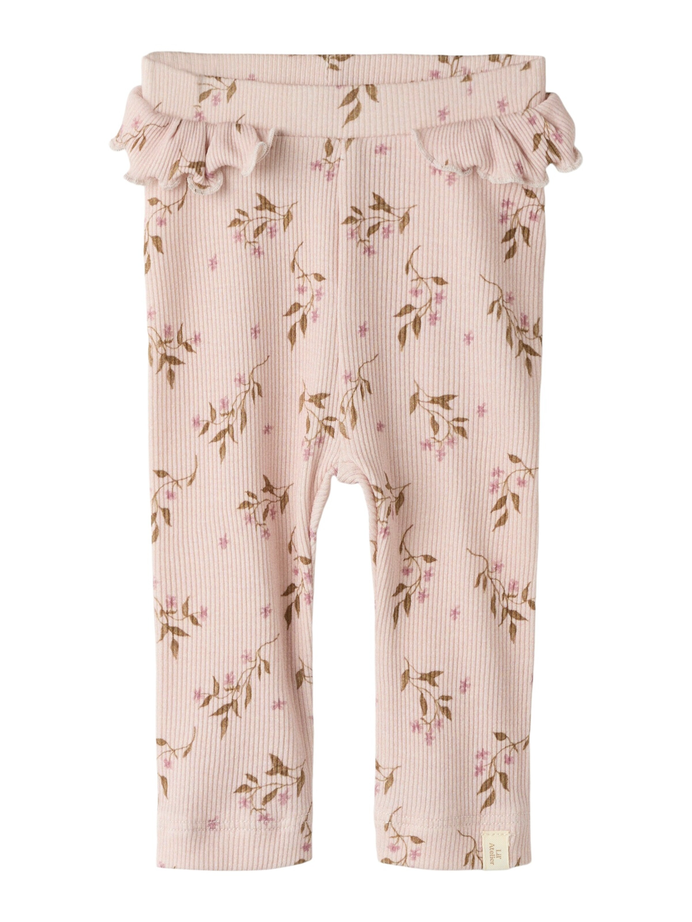 Lil'Atelier Leggings 'NBFGAVO' in Lila: Vorderseite