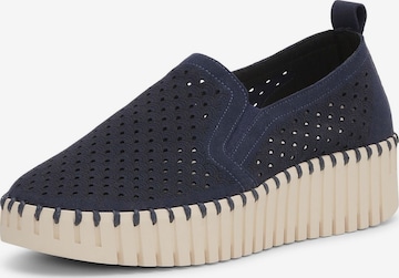 ILSE JACOBSEN Slipper 'Tulip4078' i blå: forside