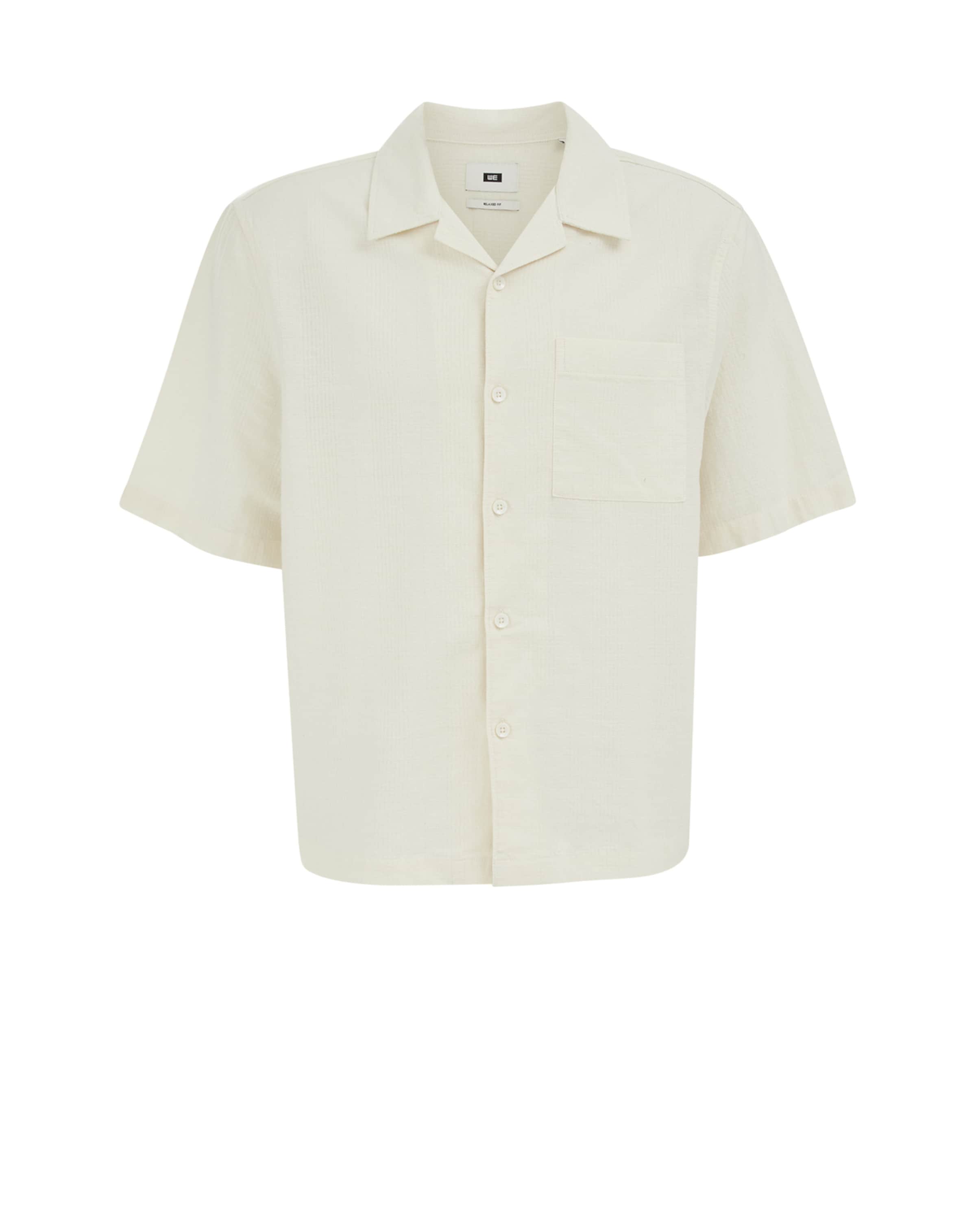WE Fashion Comfort Fit Skjorte i hvid: forside