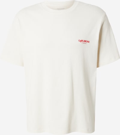 JACK & JONES Paita 'JORHYERES' koossa S värissä sitruuna / tummanpunainen / valkoinen, Tuotenäkymä
