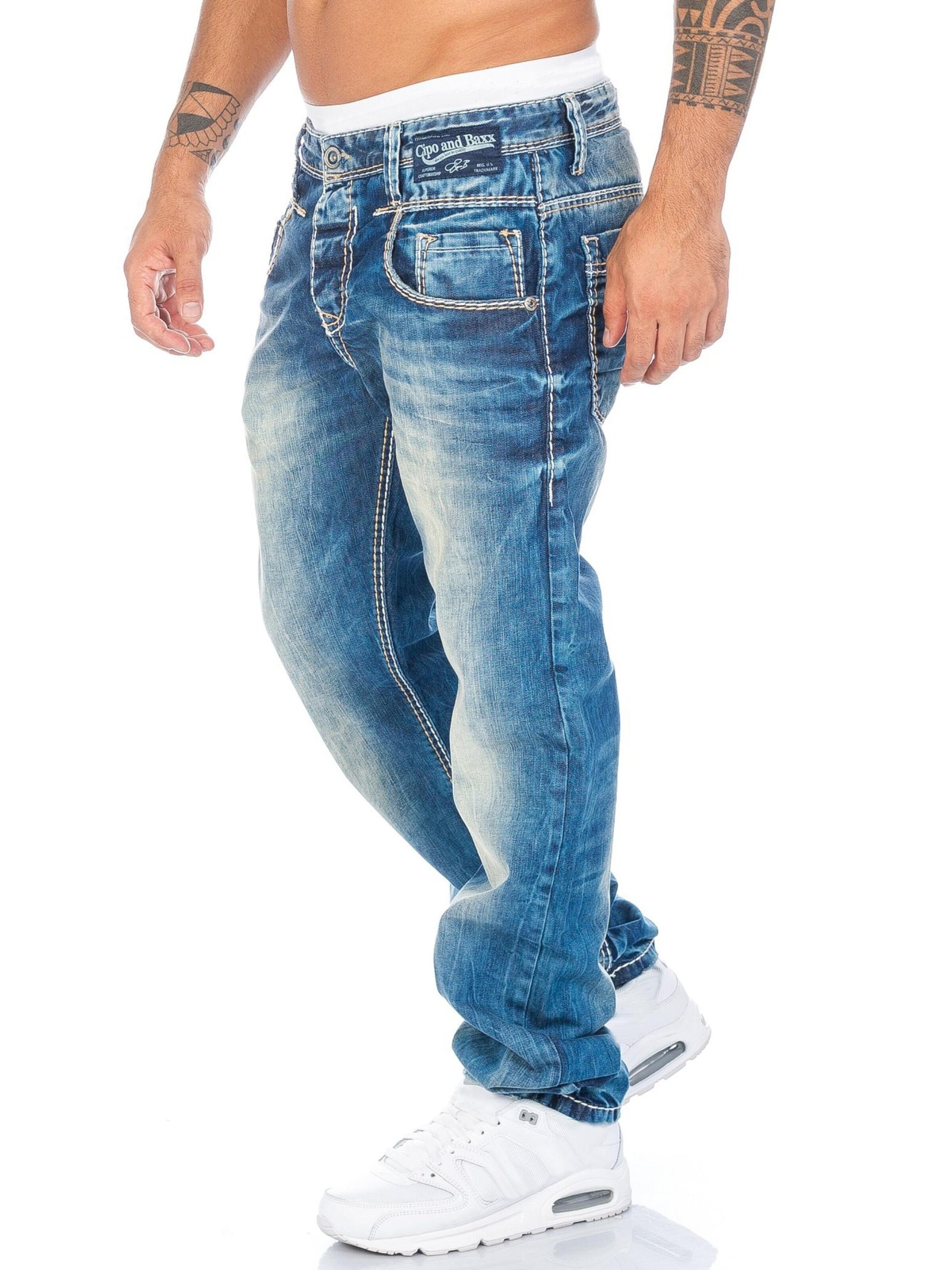 CIPO & BAXX Slim fit Jeans 'BJ1149' in Blue