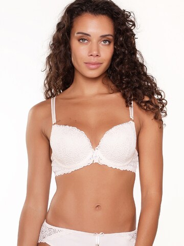 Invisible Soutien-gorge 'Gel' LingaDore en beige : devant