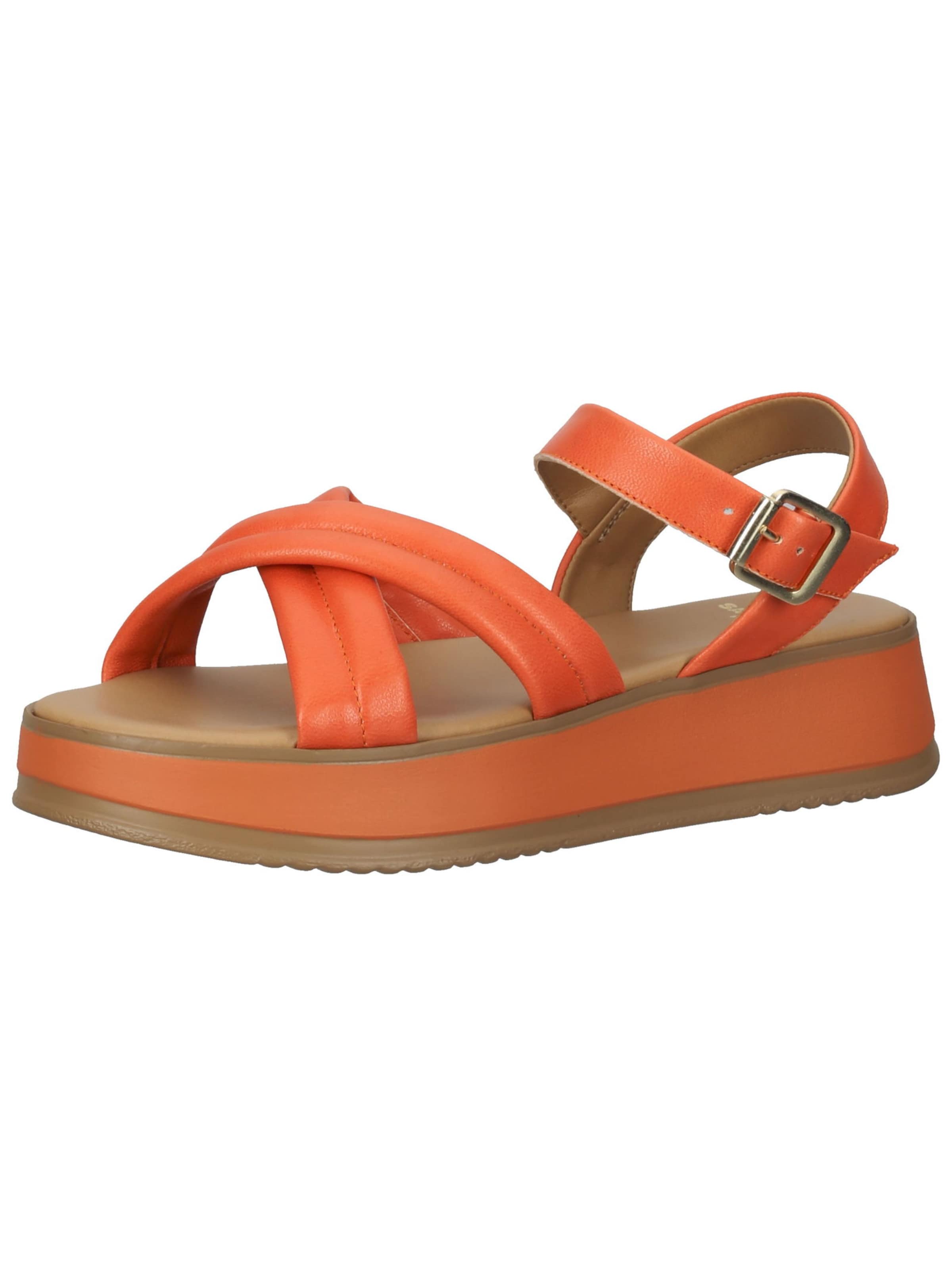 SANSIBAR Sandaal in Oranje: voorkant