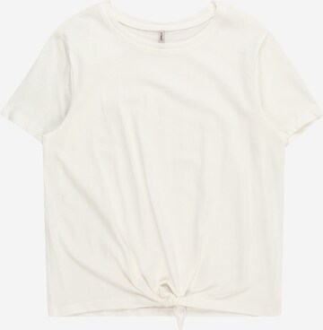 KIDS ONLY - Camiseta 'New May' en blanco: frente