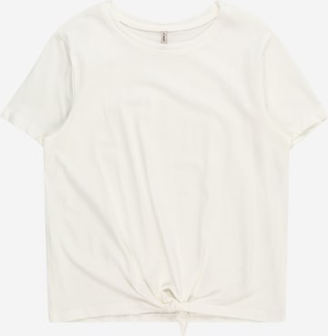 KIDS ONLY - Camisola 'New May' em branco: frente