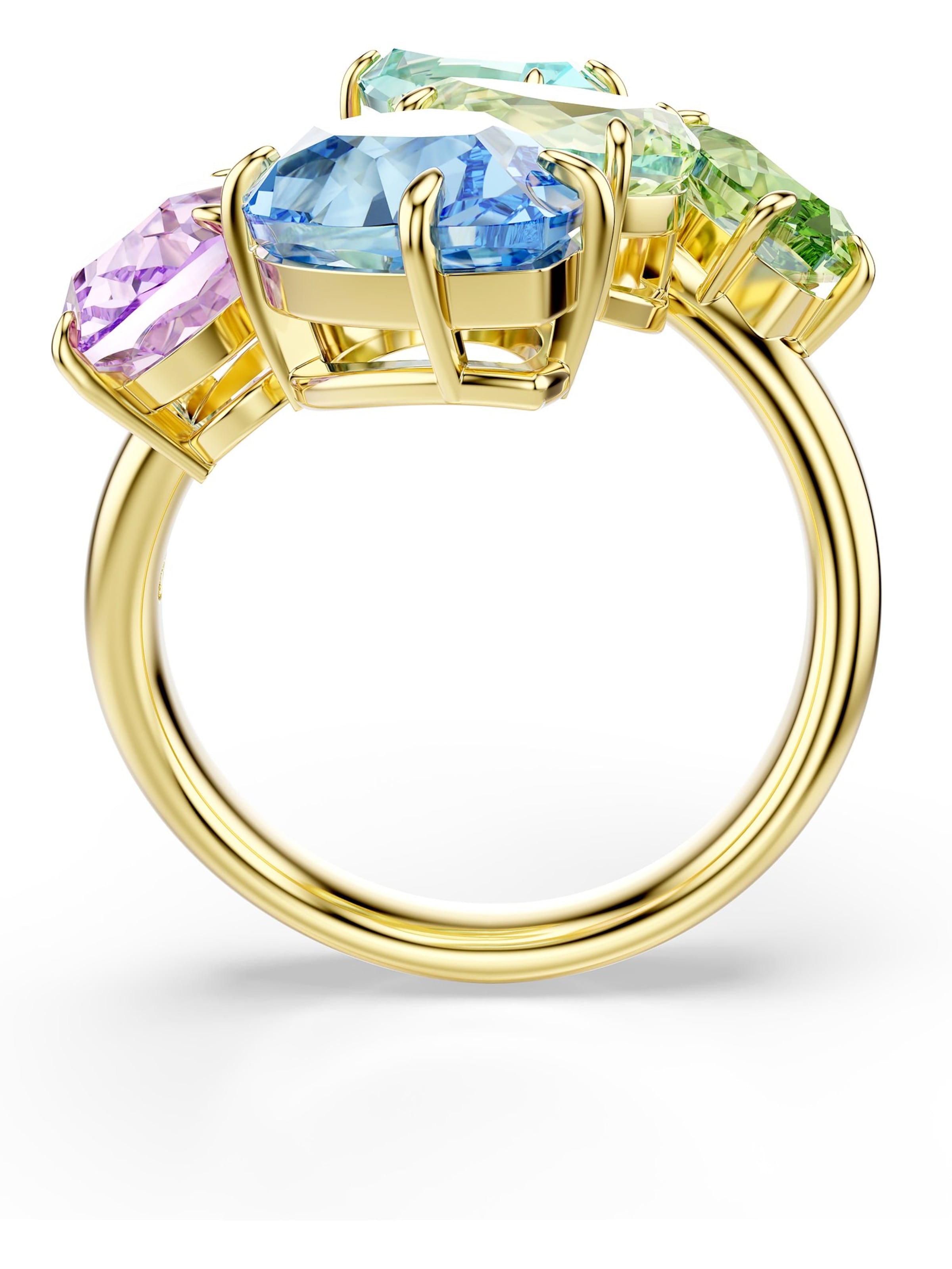 Swarovski Ring in Yellow: front