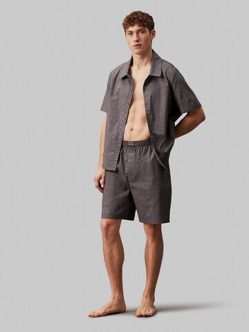 Calvin Klein Underwear Pyjama 'Pure' in Grau