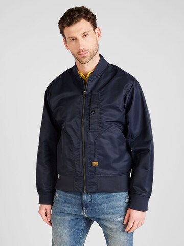 G-Star RAW - Chaqueta de entretiempo 'Deck' en azul: frente