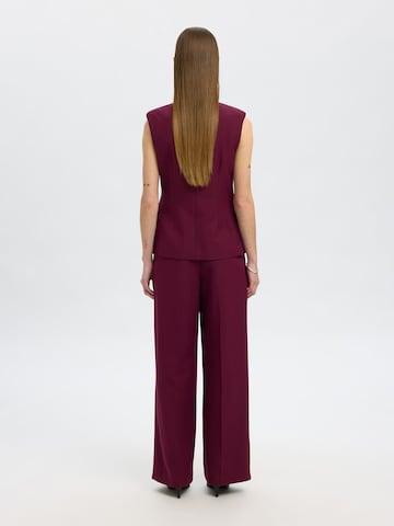 SELECTED - Colete de fato 'SLFFEDORA' em roxo