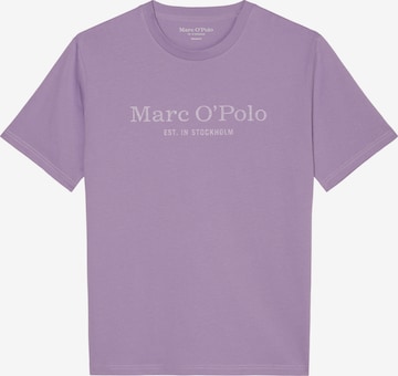 T-Shirt Marc O'Polo en violet : devant