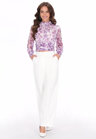 Chemisier faina en violet