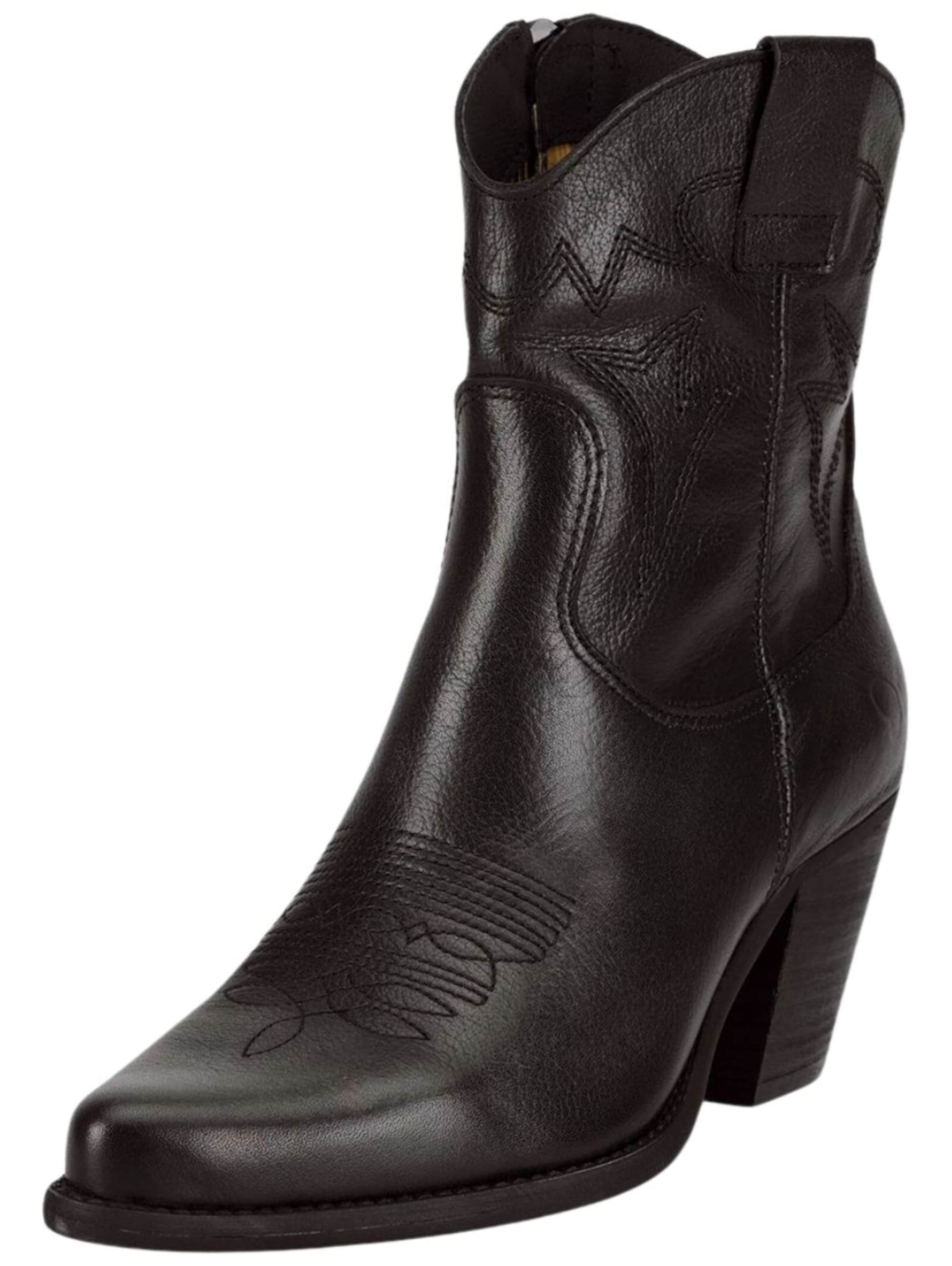 Stivale da cowboy FELMINI di colore nero, Visualizzazione prodotti