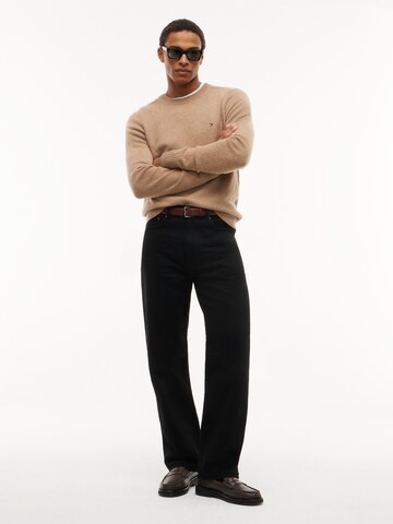 Largi Jeans 'River' de la TOMMY HILFIGER pe negru