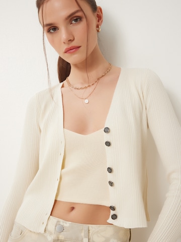 Happiness İstanbul Kardigán - Béžová