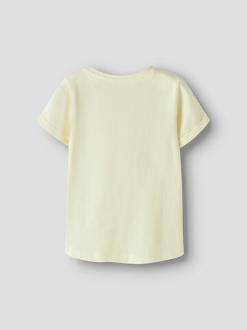 T-Shirt 'NMFVIX' NAME IT en jaune