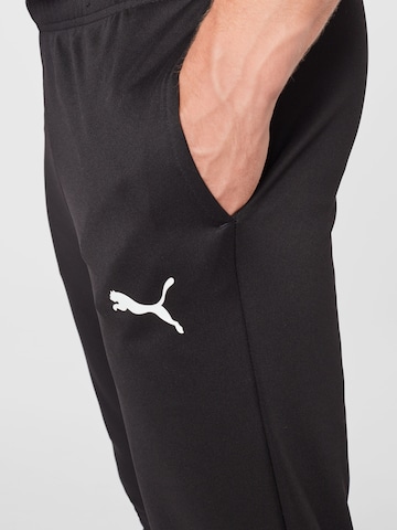 PUMA Tapered Workout Pants 'TeamRise' in Black