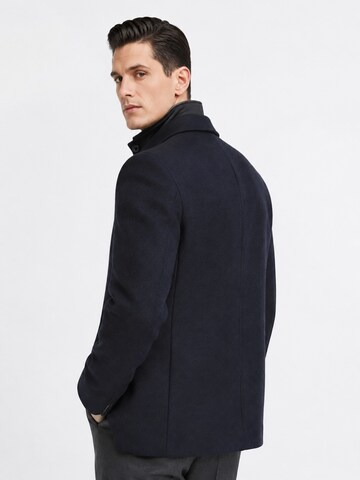 ALLTHEMEN Wintermantel 'Raureif' in Blau