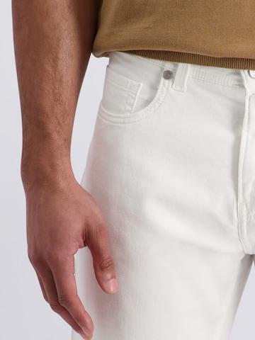Regular Pantalon chino 'Lyon' PIERRE CARDIN en blanc