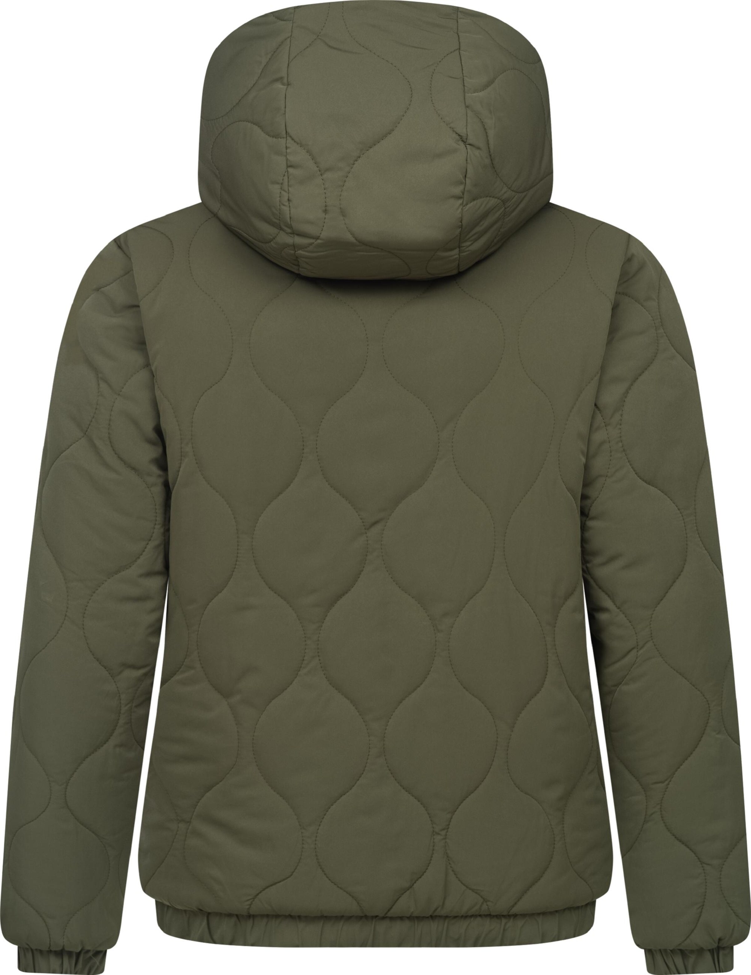 Ragwear Winter jacket 'Qaria' in Green