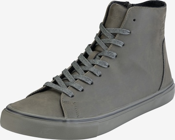 Baskets hautes 'Foth-0185' Ombre en vert : devant