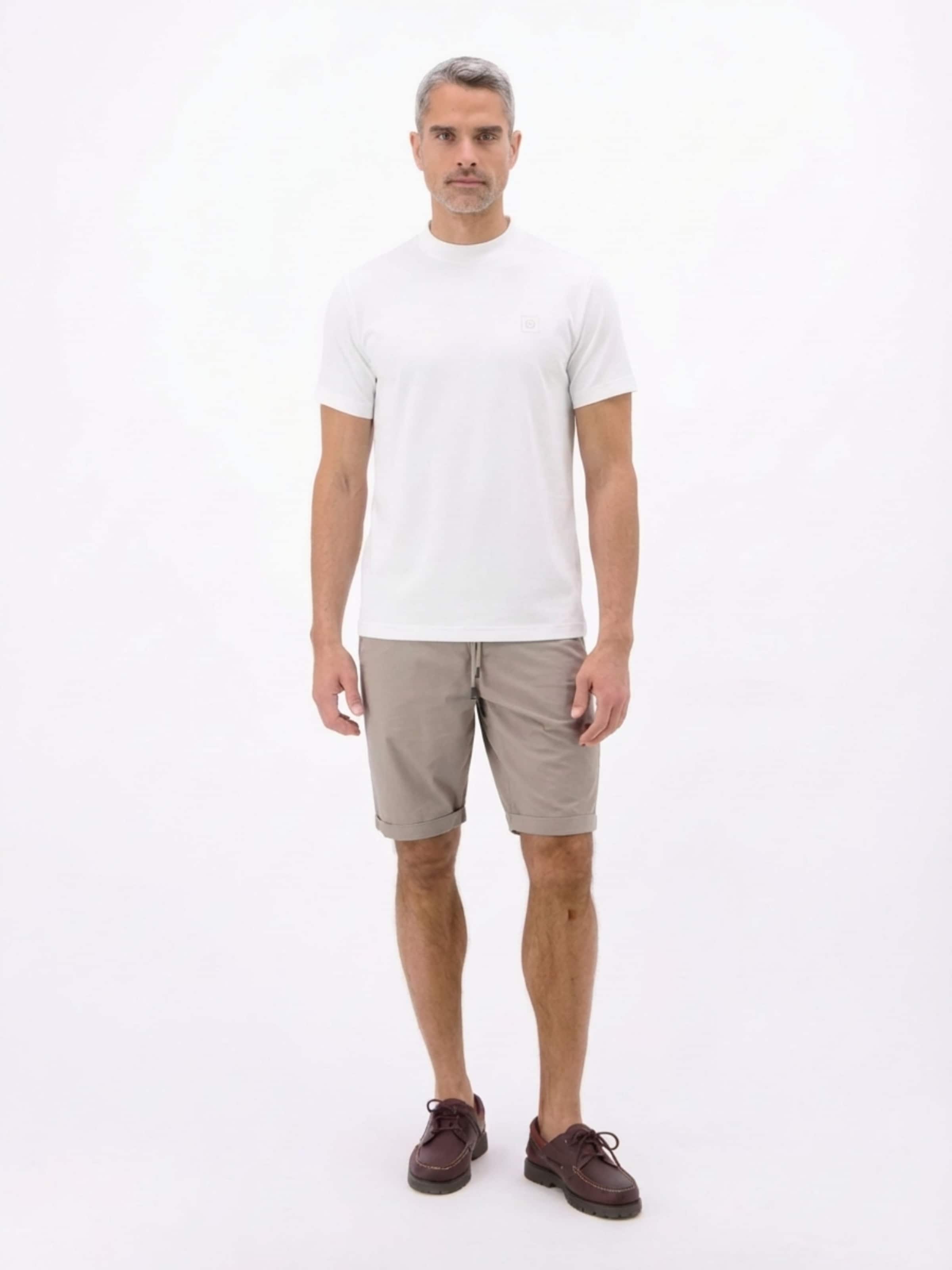 T-Shirt LERROS en blanc
