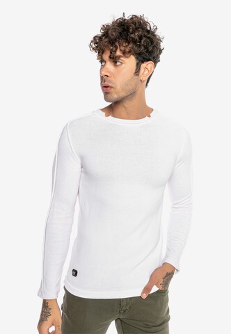 Redbridge Sweater 'Boulder' in White: front