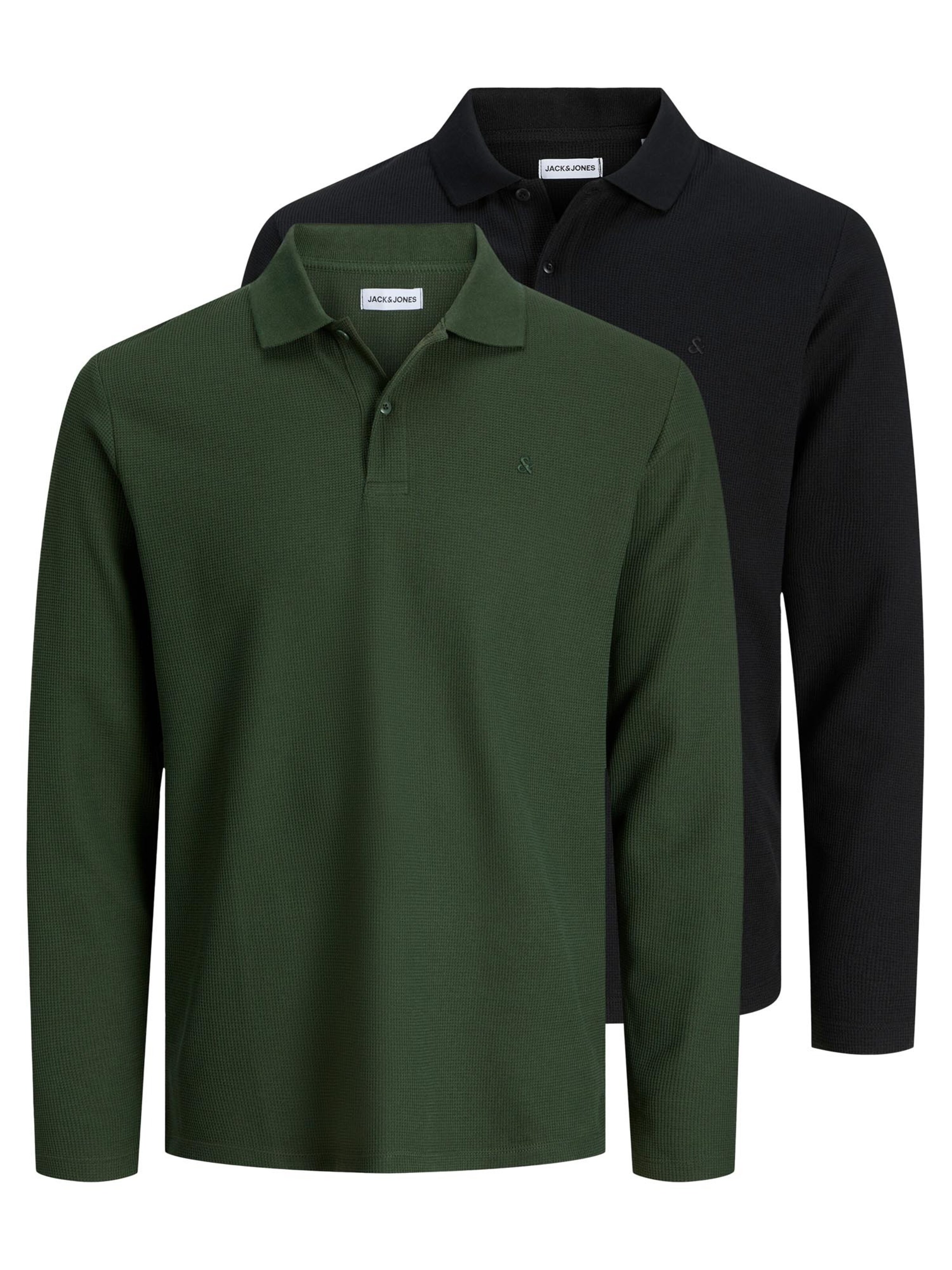 JACK & JONES Shirt 'Austin' in Black: front