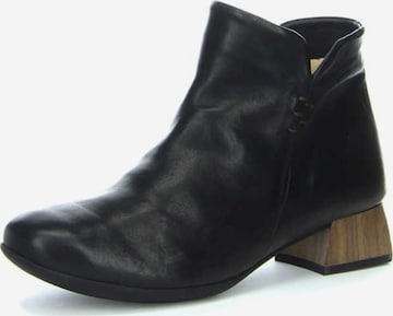THINK! Booties in Black: front
