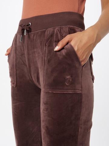 Juicy Couture Regular Pants 'DEL RAY' in Brown