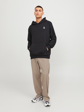 JACK & JONES Sweatshirt 'JCOTriangle' in Zwart