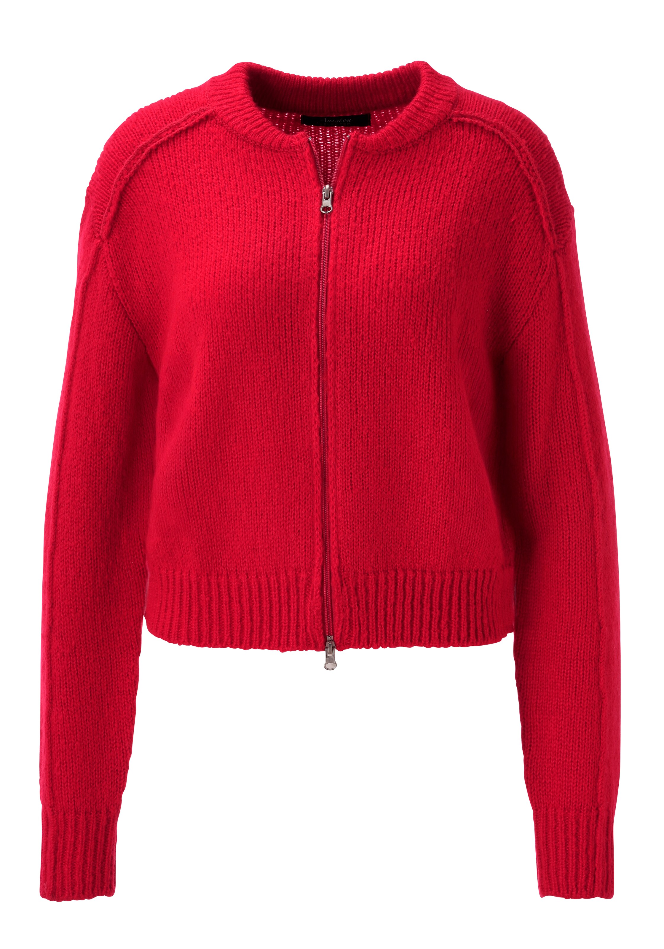 Aniston SELECTED Strickjacke in Rot: Vorderseite