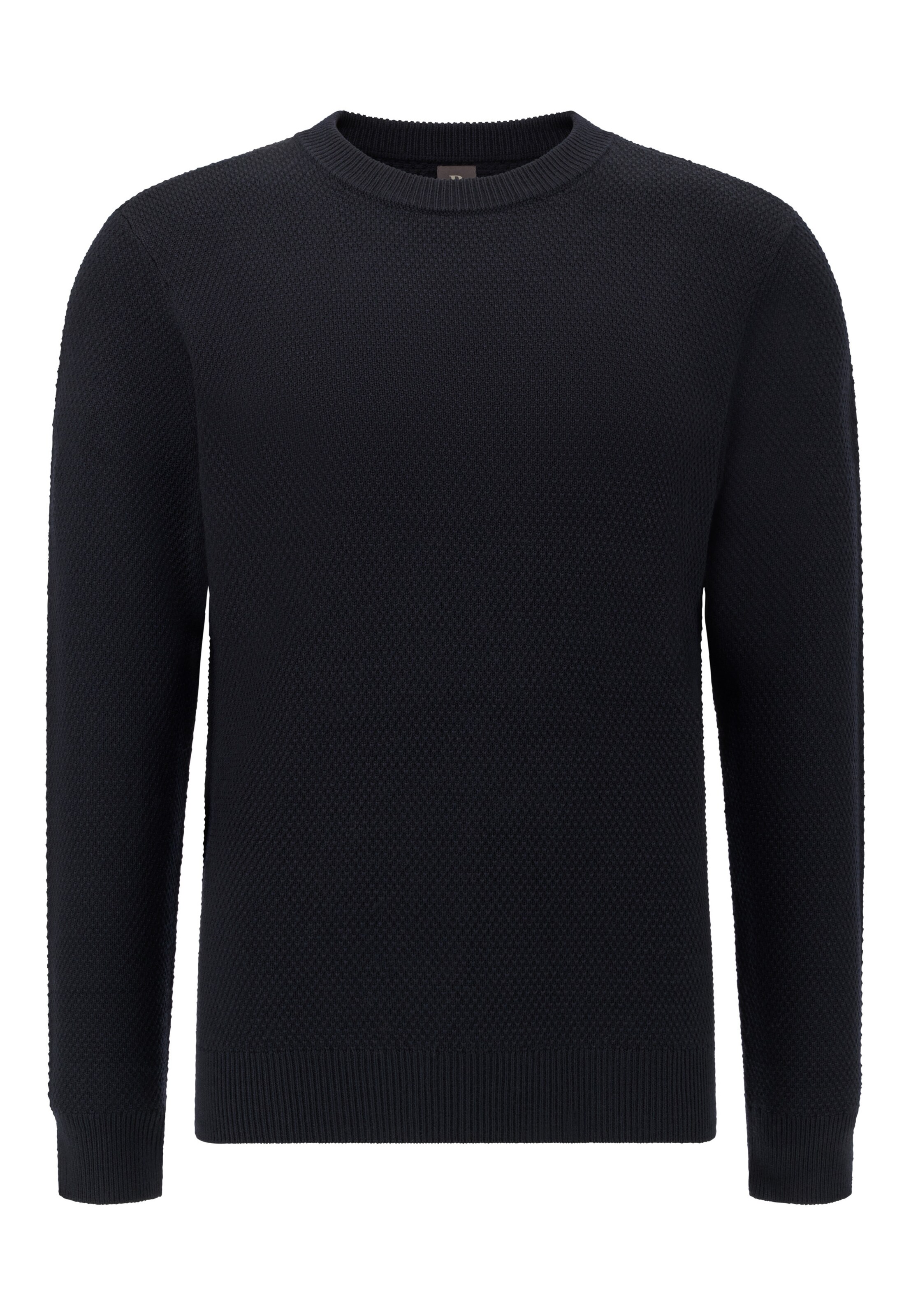 Pull-over Boggi Milano en bleu : devant