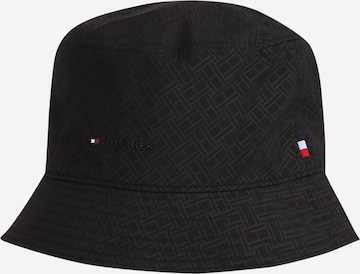 TOMMY HILFIGER Hat in Black: front