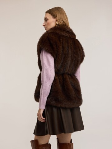 MOTIVI Winter Coat in Brown
