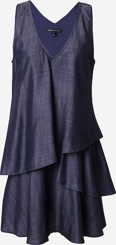 Robe ARMANI EXCHANGE en bleu : devant