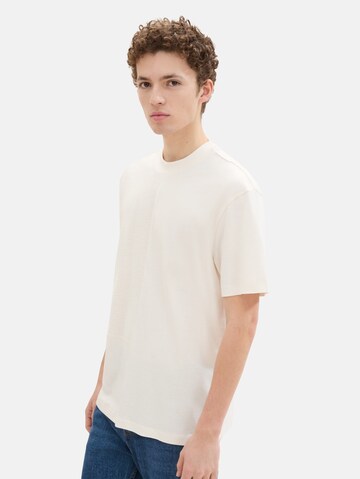 T-Shirt TOM TAILOR DENIM en blanc