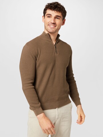 LMTD Sweater 'NILAS' in Brown: front