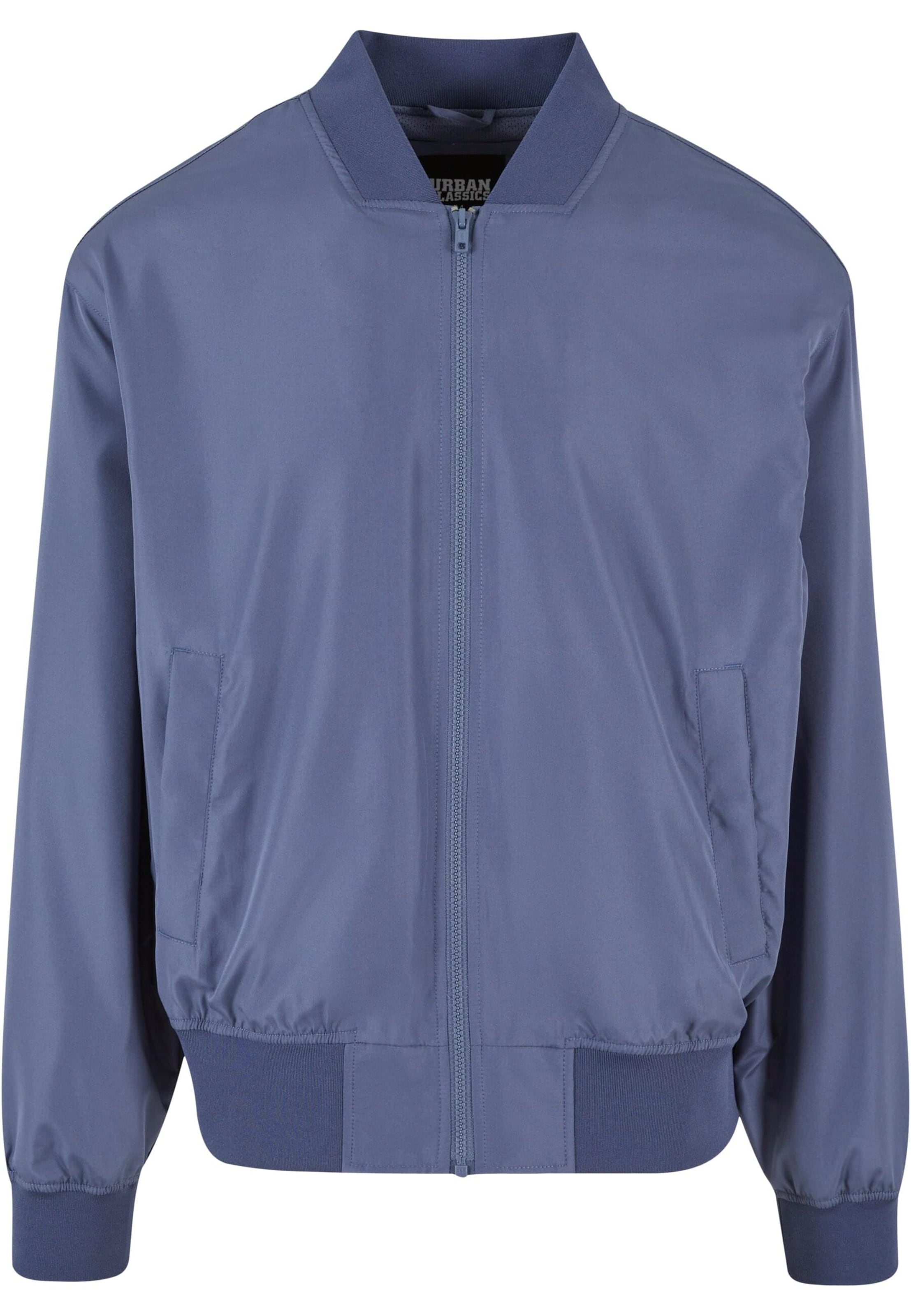 Geacă de primăvară-toamnă de la Urban Classics pe albastru: față