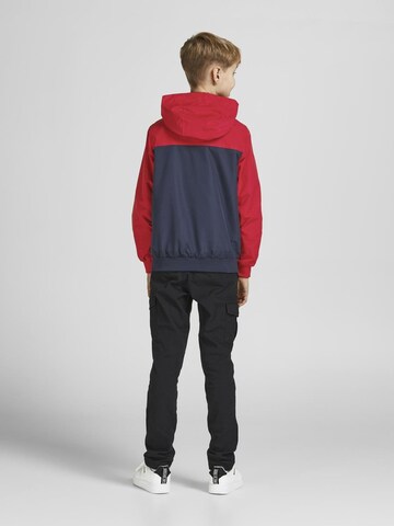 Jack & Jones Junior Prechodná bunda 'RUSH' - Červená