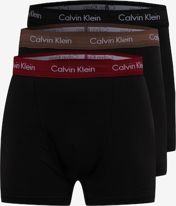 Calvin Klein - Calzoncillo boxer en negro: frente
