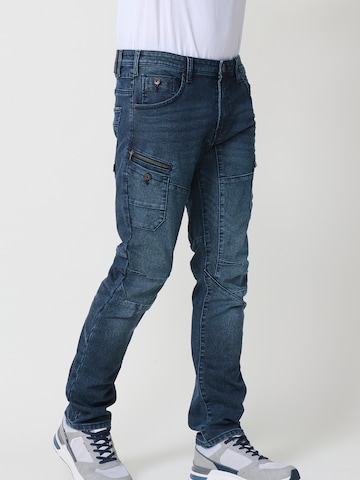KOROSHI regular Jeans i blå