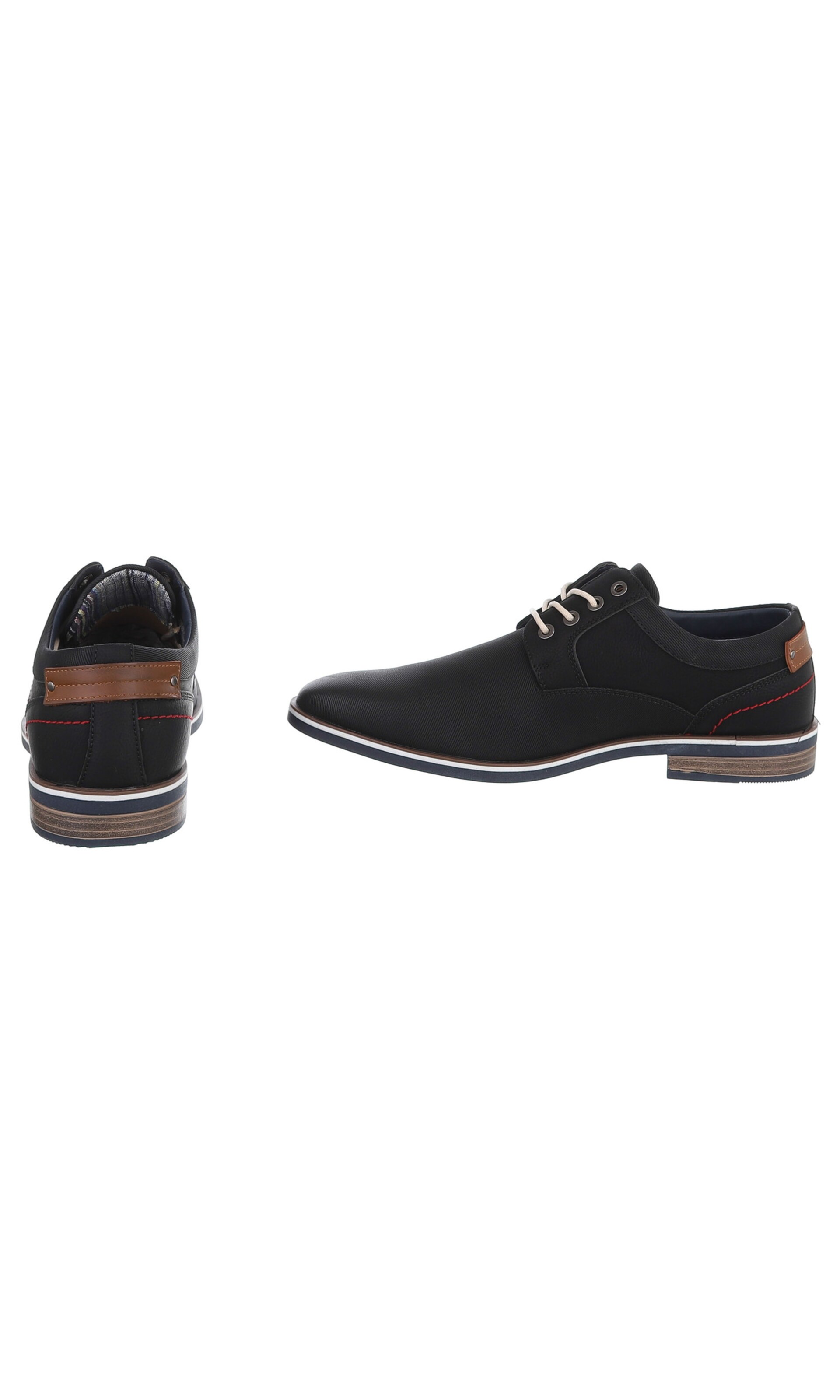 CoolWalk Lace-Up Shoes in Black