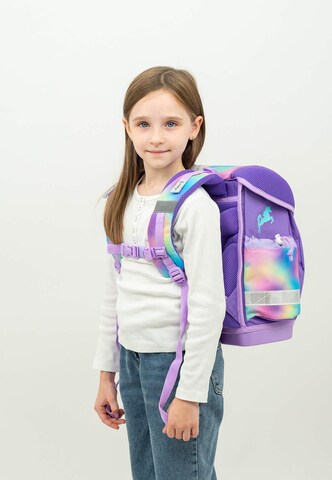 Belmil Schulranzen-Set 'Classy' in Lila