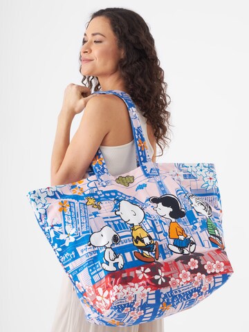 CODELLO Tasche Peanuts in Blau: Vorderseite
