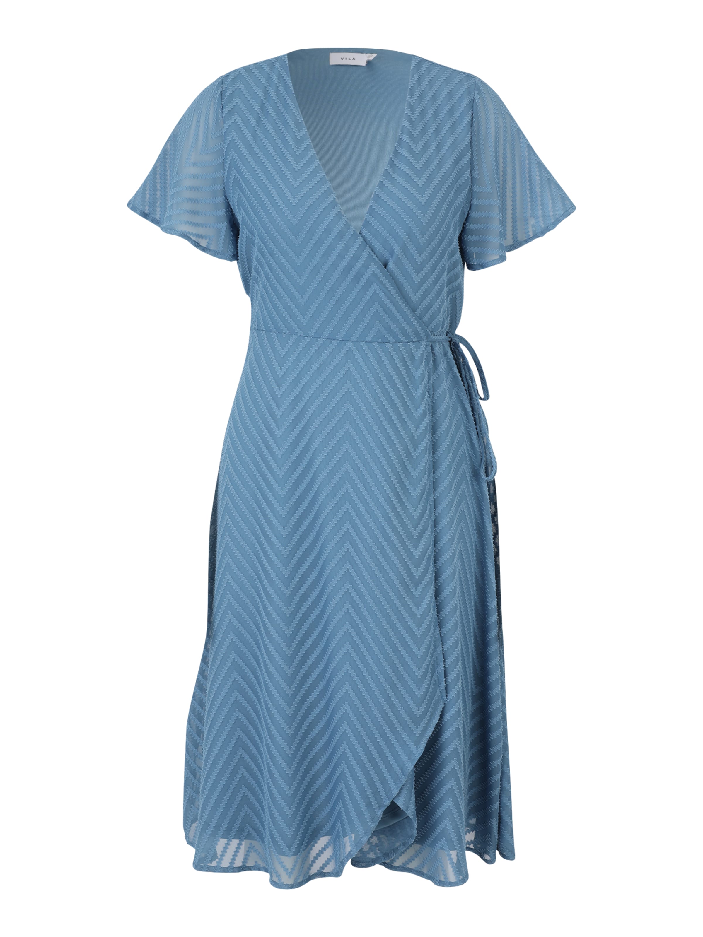 Robe 'MICHELLE' Vila Petite en bleu : devant